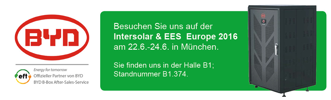 Intersolar & EES Europe 2016